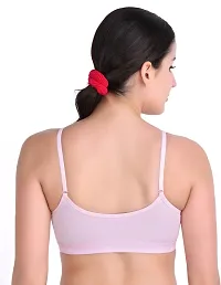 Stylish Cotton Blend Solid Bras For Women- Pack Of 6-thumb2