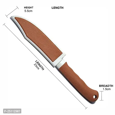 Khanjar Style Knife for Kitchen|Cover included to protect from dust| Pack of 1