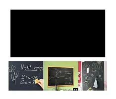 Black Board (60x200 cm) Wall Sticker Removable Decal Chalkboard with 5 Chalks for Home School Office College Room Kitchen Kids (Black Board) (60X200 CM, Black)-thumb3