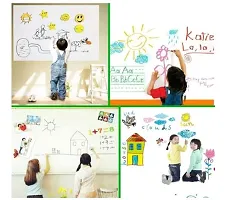 White Board Sticker Removable, Whiteboard Sticker Wall Decal Vinyl Peel and Stick Paper for School, Office, Home, College Kids Drawing Wallpaper (60x200cm)-thumb4