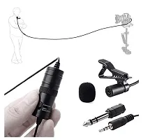 Auxiliary Omnidirectional Microphone with 20ft Audio Cable (Black)-thumb1