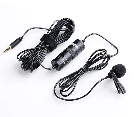 BOYA BY-M1 Omnidirectional Camera Lavalier Condenser Microphone for Canon Nikon Sony iPhone
