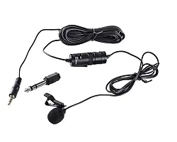 Auxiliary Omnidirectional Microphone with 20ft Audio Cable (Black)-thumb2