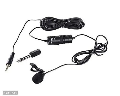 Auxiliary Omnidirectional Microphone with 20ft Audio Cable (Black)-thumb3
