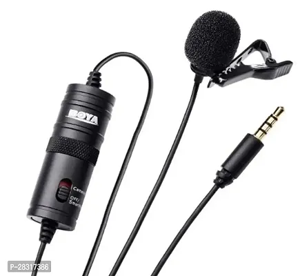 Auxiliary Omnidirectional Microphone with 20ft Audio Cable (Black)