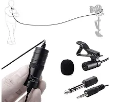 Auxiliary Omnidirectional Microphone with 20ft Audio Cable (Black)-thumb1