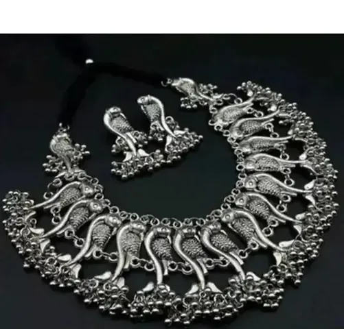 Elegant Alloy Jewellery Set For Women and Girls