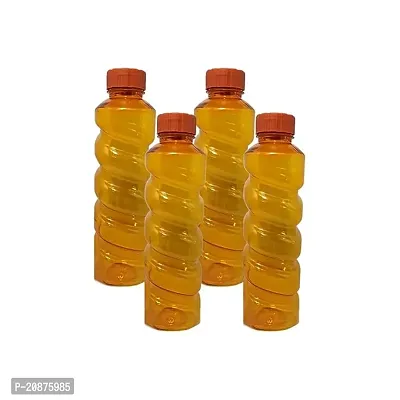 Plastic Water Bottle (Pack of 4)