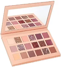 Nude and Rose Gold Eyeshadow Palette Combo, Shimmery Finish-thumb2