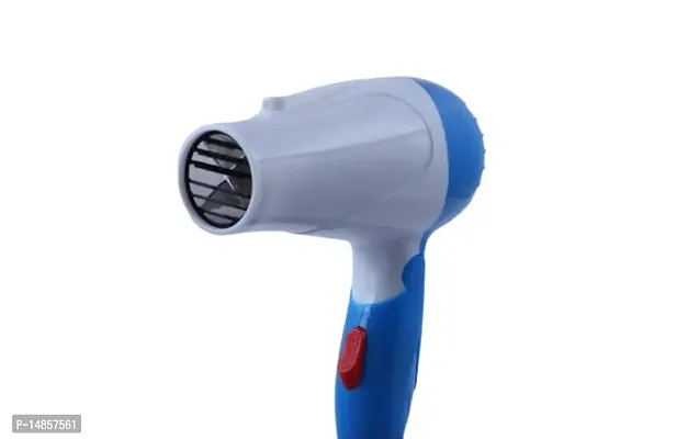 Professional Dryer NV-1290 Hair Dryer With 2 Speed Control Setting For Men/Women, Electric Foldable Hair Dryer Air Concentrator 1000 Watts (Blue)-thumb2