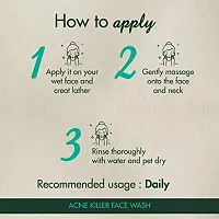 Facewash With Salicylic Acid With Vitamin E Acetate Gel For Acne or Pimples Face Wash (60 g)-thumb4
