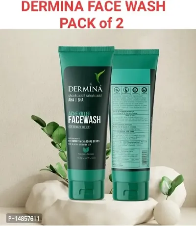 Dermina Anti Acne Facewash 60gm( Pack of 2)