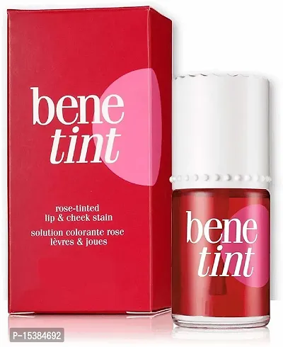Benetint Lip Stain and Cheek Stain Finish Red Color Lip Tint-thumb0