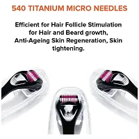 Derma Roller 540 Titanium Alloy Micro Needles Treating Acne Scars(0.5mm)-thumb3