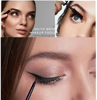 Eyeliner + Hypercurl Mascara + Colossal Kajal + Eyebrow Pencil(Pack Of 4)-thumb1