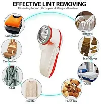 LINT Remover with Stainless Steel Blades Removes Lint from All Type Fabric Woolen Clothes, Curtains, Carpet, Sofa and Sweaters, Jacket (Multicolor)-thumb2