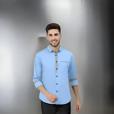 Reliable Solid Long Sleeves Casual Shirts For Men