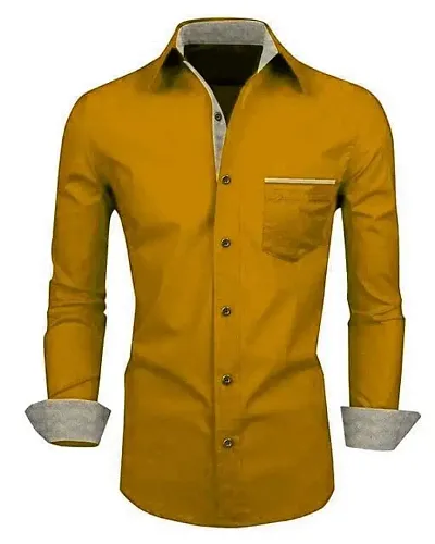 New Launched Cotton Blend Long Sleeves Casual Shirt 