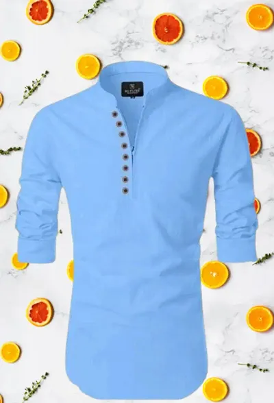 Trendy Zip Kurta For Men