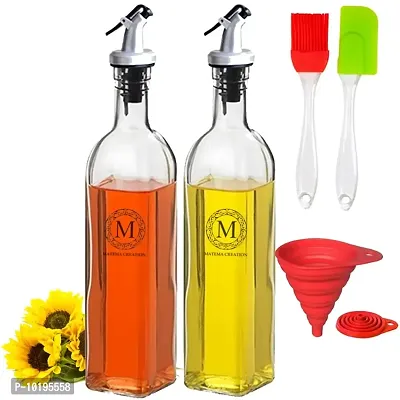 Oil Dispenser Bottle for Kitchen Combo Oil 500ml Pack Of 5