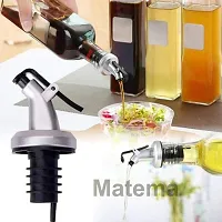 500ml Glass Oil Dispenser Bottle for Kitchen Combo Organisation,Oil-Vinegar Bottle,Oil Bottle-2,SpiceJar-4,Funnel-1-thumb2