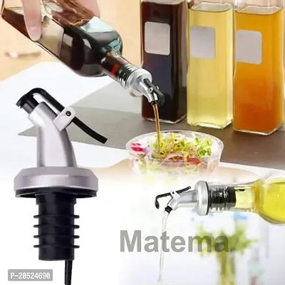 500ml Glass Oil Dispenser Bottle for Kitchen Combo Organisation,Oil-Vinegar Bottle,Oil Bottle-2,SpiceJar-4,Funnel-1-thumb3