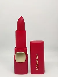 Hilary Rhoda Gorgeous Matte Colour Lipstick, Waterproof and Long-lasting lipstick fo 18hrs for Women  Girls(Blush Red)-thumb2