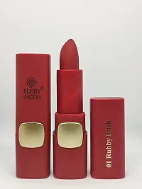 Hilary Rhoda Gorgeous Matte Colour Lipstick, Waterproof and Long-lasting lipstick fo 18hrs for Women  Girls(Rubbu Rush)-thumb1