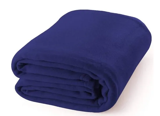 Polar Fleece Blanket Soft Blue | L.L.Bean, King