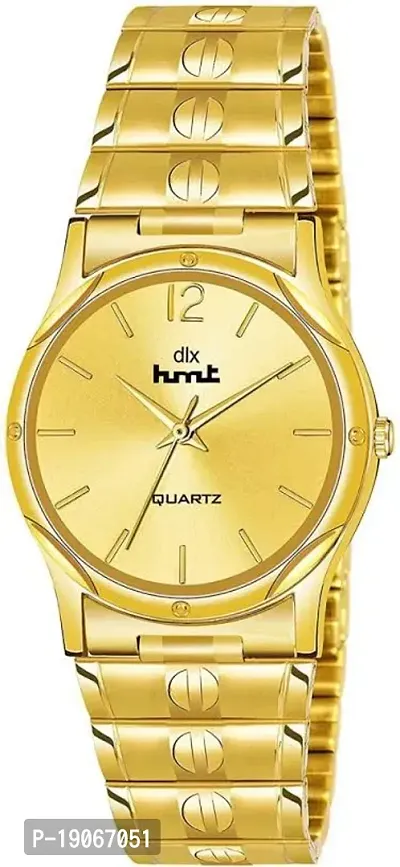 Golden wrist watch for men new arrivals