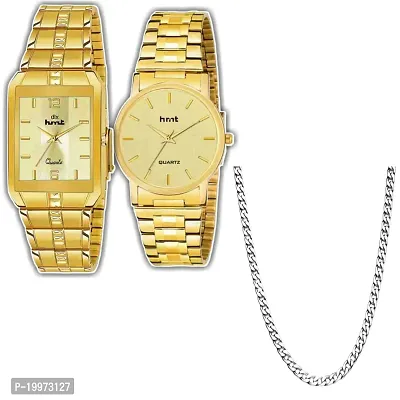 Stylish Men's Watches  Silver Chain