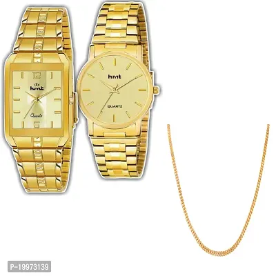 Stylish Men's Watches  Gold Chain-thumb0