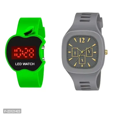 Cut Apple  Grey Miller Watches Pack of 2-thumb0