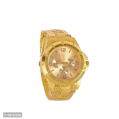 Classy Golden Chain analog watch-thumb0