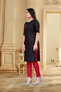 Fancy Cotton Slub Kurti For Women-thumb2