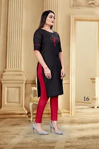 Fancy Cotton Slub Kurti For Women-thumb3