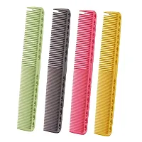 FHS Professional Barber Hairdressing Comb Hair Cutting Styling Combs Gray (75016153FHS)-thumb2