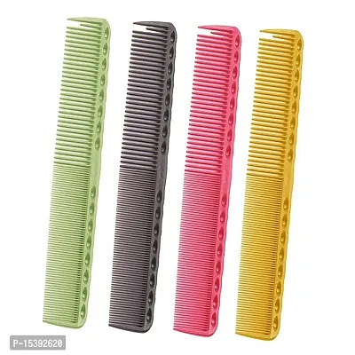 FHS Professional Barber Hairdressing Comb Hair Cutting Styling Combs Gray (75016153FHS)-thumb3