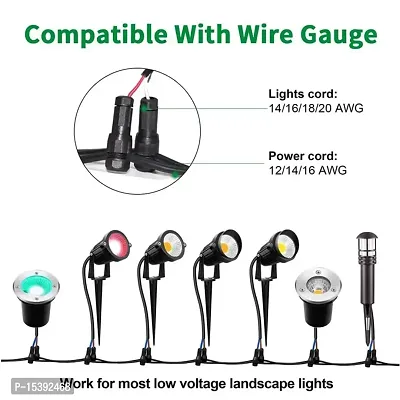 FHS Low Voltage Light Wire Connectors for Outdoor Landscape Lighting