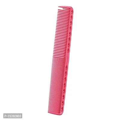 FHS Professional Barber Hairdressing Comb Hair Cutting Styling Combs Rose Red (75016155FHS)-thumb3