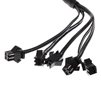 FHS Flexible Splitter Cable Connector For EL Wire Christmas Tree Car Decor Party Decoration Black 5 In 1-thumb4