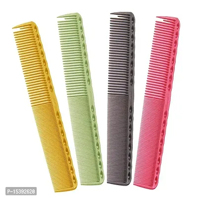 FHS Professional Barber Hairdressing Comb Hair Cutting Styling Combs Gray (75016153FHS)-thumb2