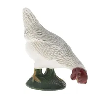 FHS?Animal Model Simulation Animal Model Animal Ornaments Crafts White Cock-thumb1