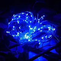 FHS 20LED Battery Operated Light Chain Fairy String Light Party Decor Blue-thumb2