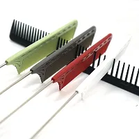 FHS Highlight Comb Hair Salon Dye Comb Hairdressing Antistatic Tail Comb White (75016160FHS)-thumb1