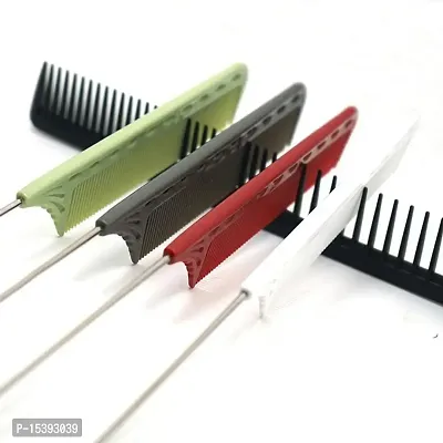 FHS Highlight Comb Hair Salon Dye Comb Hairdressing Antistatic Tail Comb White (75016160FHS)-thumb2