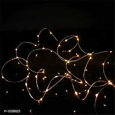 FHS 20LED Battery Operated Light Chain Fairy String Light Party Decor Warm White-thumb4