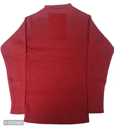 Stylish Acrylic Solid Sweater For Women-thumb0