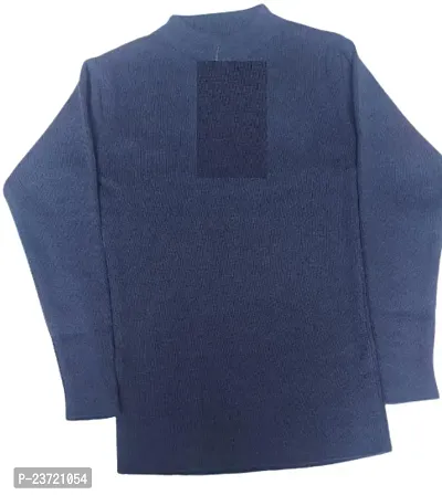 Stylish Acrylic Solid Sweater For Women-thumb0