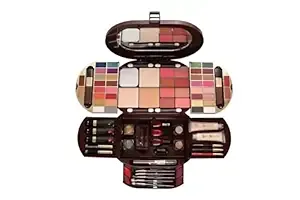 Professional Makeup Kit 2010 With 34 Colors Eyeshadows, Blush, Foundation, Highlighter, Lipstick etc-thumb1